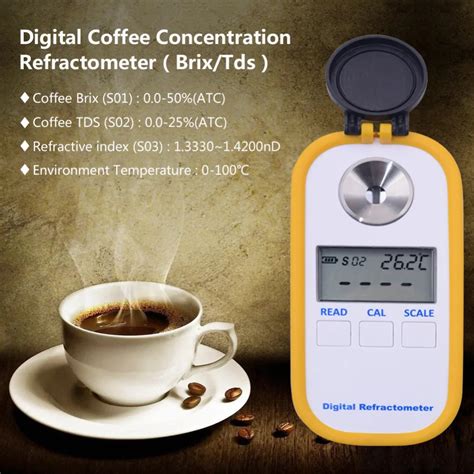 using brix refractometer for coffee|brix refractometer chart.